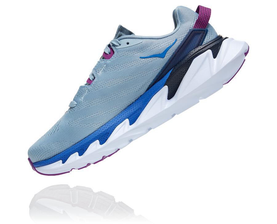 Tenis Hoka One One Feminino Azuis - Elevon 2 - 975-MHEDFN